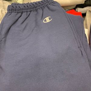 Champion sweat.  Different colors and sizes